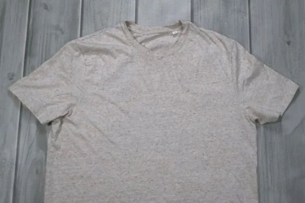 Santnerpasshütte Rifugio Passo Italian Dolomites Alps Men's Tshirt Sz L Beige